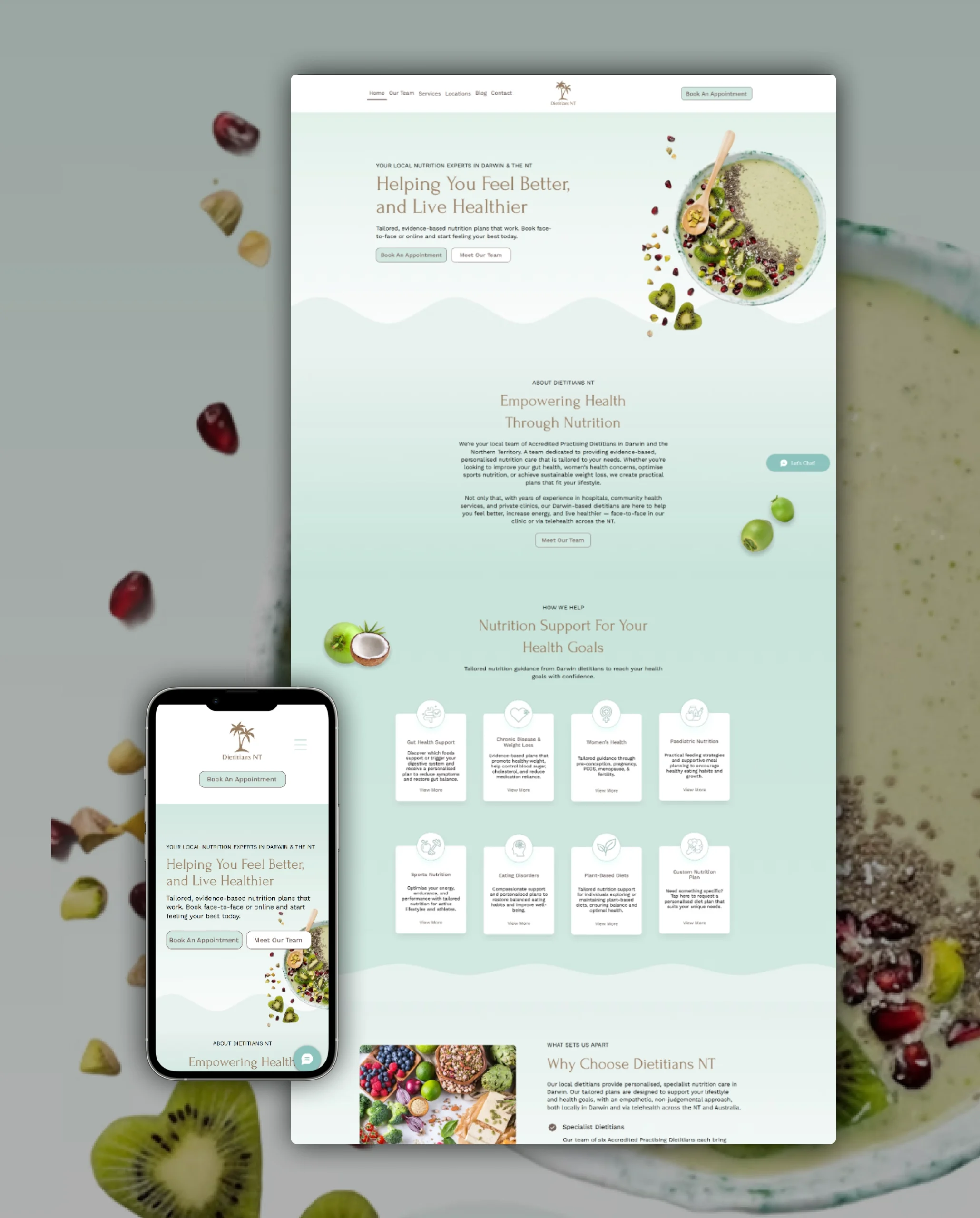 Dietitians NT project screenshot