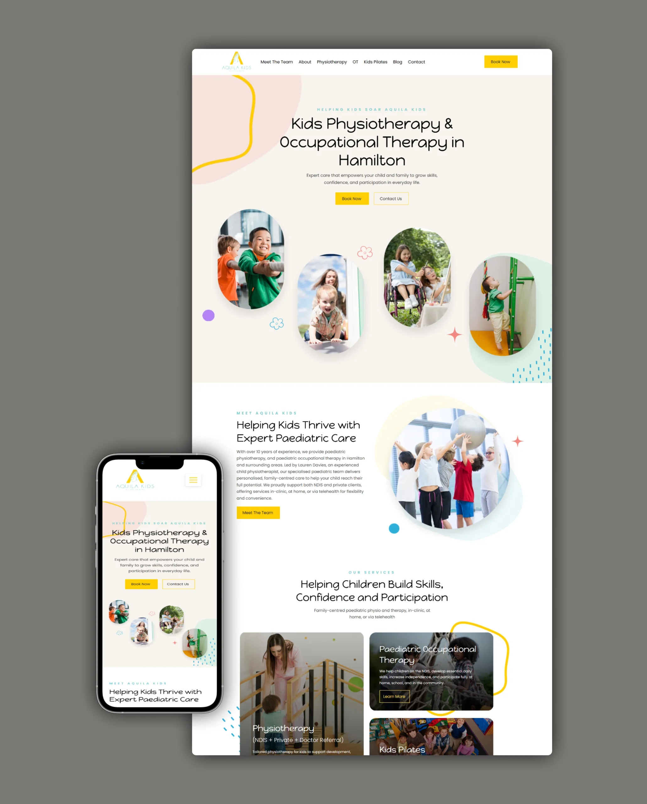 Aquila Kids project screenshot