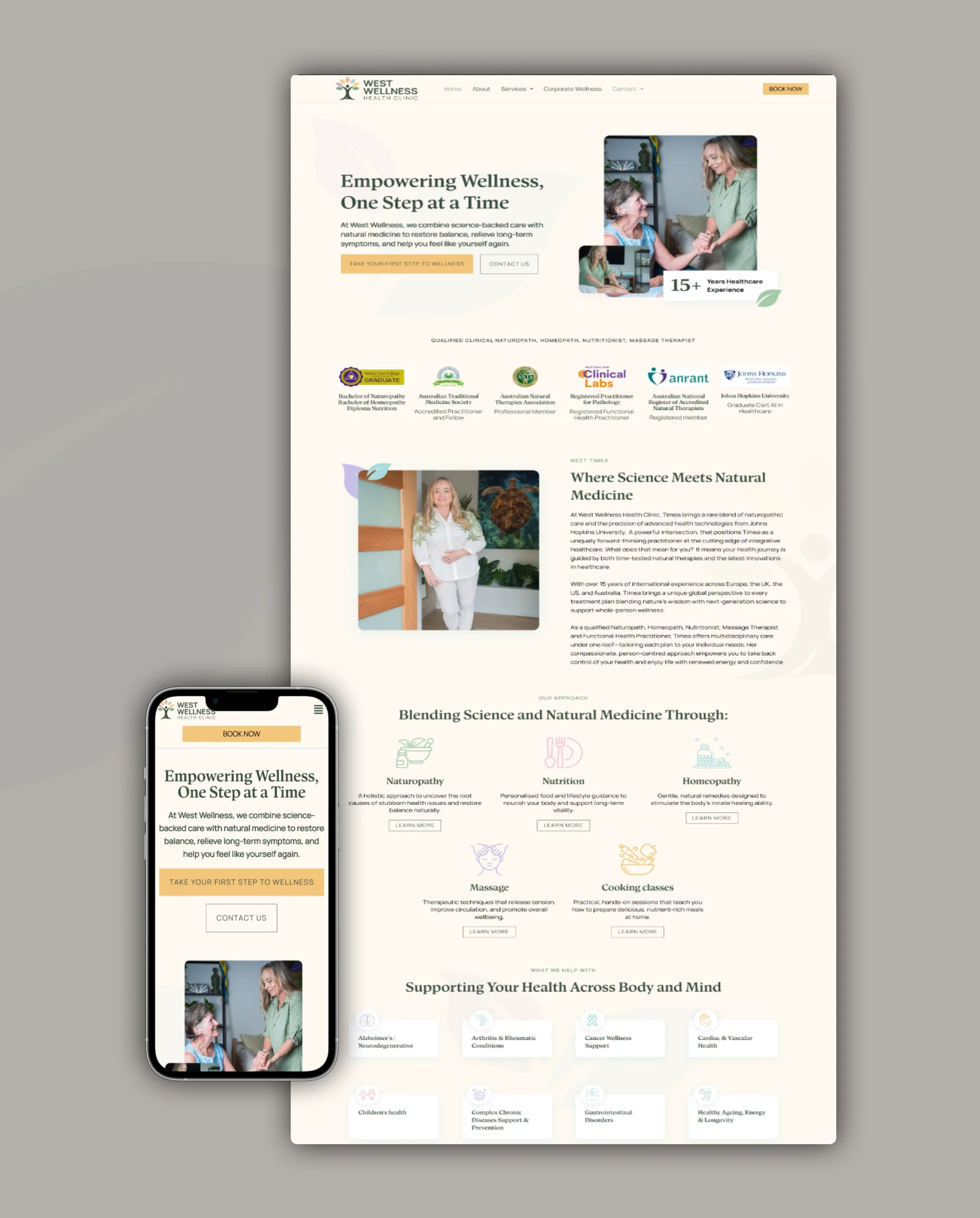 West Wellness project screenshot
